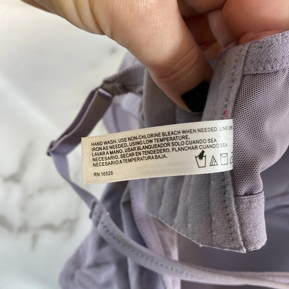 Leading Lady T-Shirt Bra Womens Sz 44F Plus Purple Underwire Lined Full Coverage - Picture 5 of 5